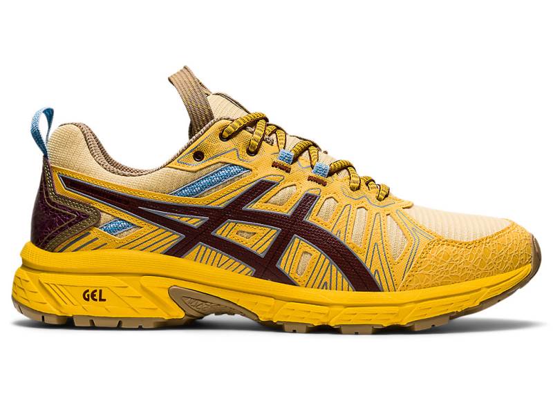 Pánské Tenisky Asics HN1-S GEL-VENTURE 7 Žluté 13869PDQN